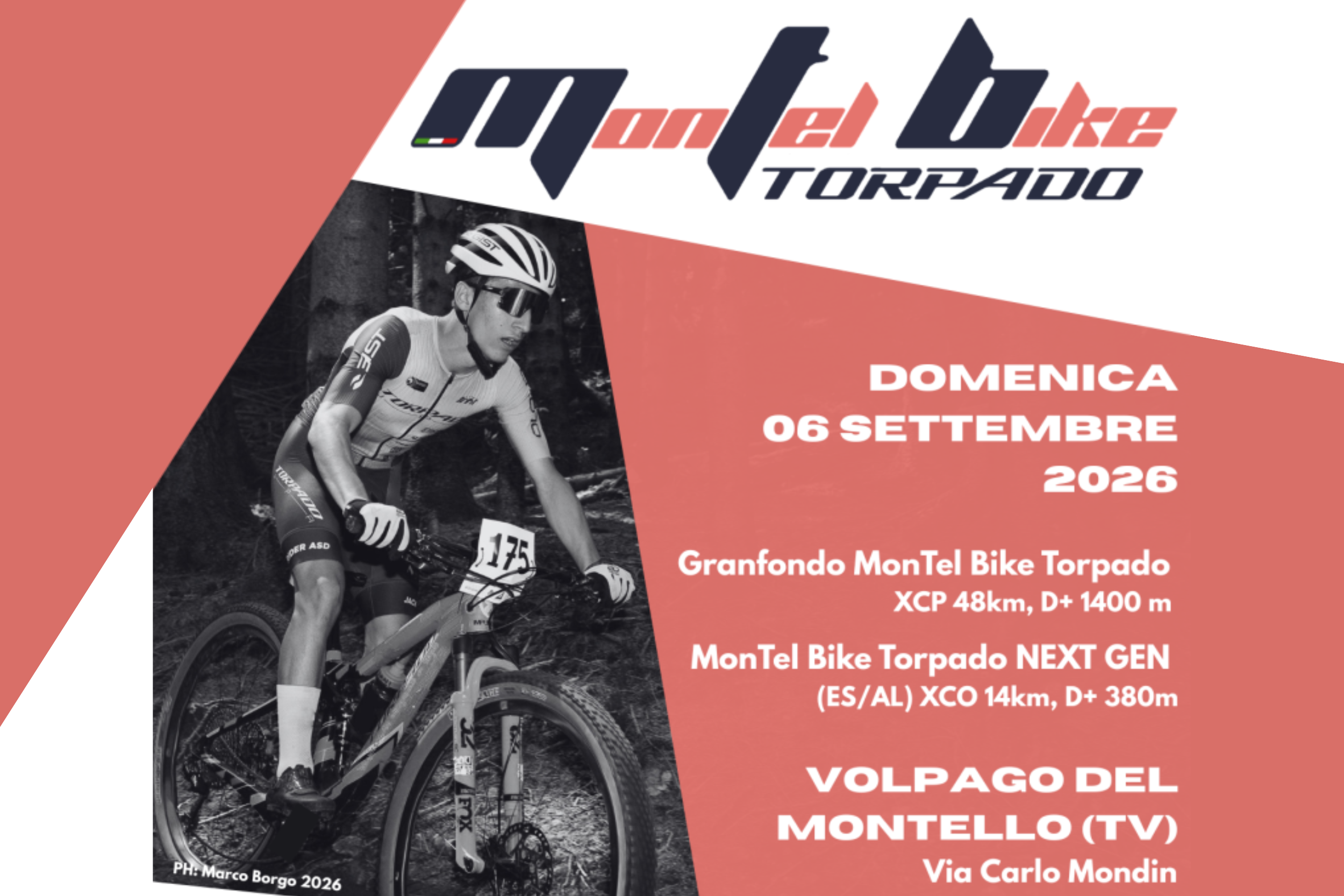 Torpado JPR: MonTel Bike il 6 settembre